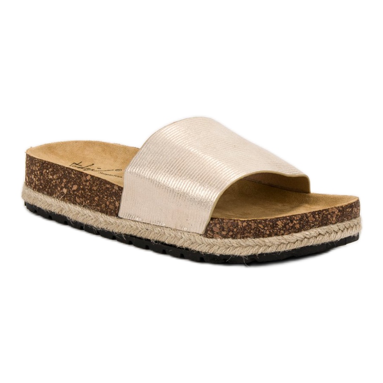 Sergio Todzi Kényelmes női papucs sárga 1