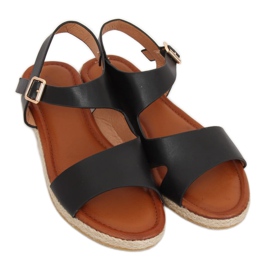 Fekete női szandál H-7 Fekete 2