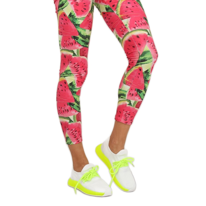 B-6851 Sárga fehér és sárga sportcipő 1