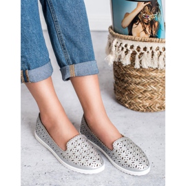 Vinceza Áttört urak szürke 1