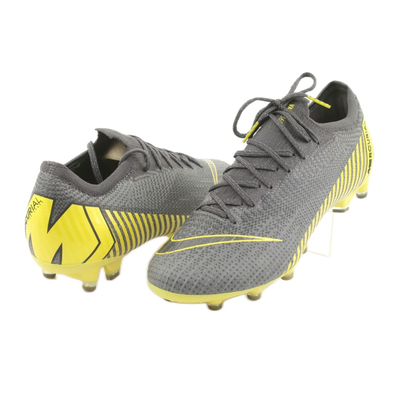 Nike Mercurial Vapor 12 Elite Ag Pro M AH7379-070 futballcipő szürke 3