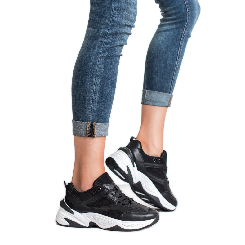 SHELOVET Fekete cipők 2