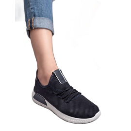 SHELOVET Női Slip-On cipő sötétkék kék 1