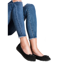 Comer Velúr balerinák fekete 1