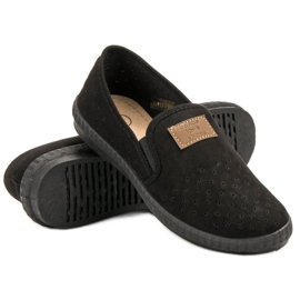 Mckeylor Áttört cipők fekete 1