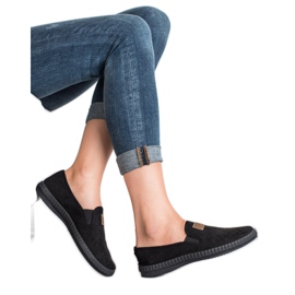 Mckeylor Áttört cipők fekete 2