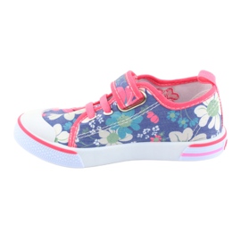 Cipők Usta American Club bőrbetét piros kék sokszínű 2