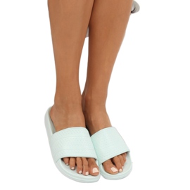 Menta papucs J10761 Zöld sokszínű 1