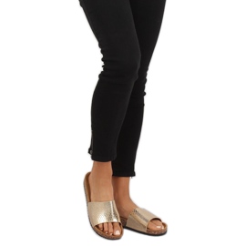 Női arany papucs PK44491 Gold aranysárga 1 Női arany papucs PK44491 Gold aranysárga 1