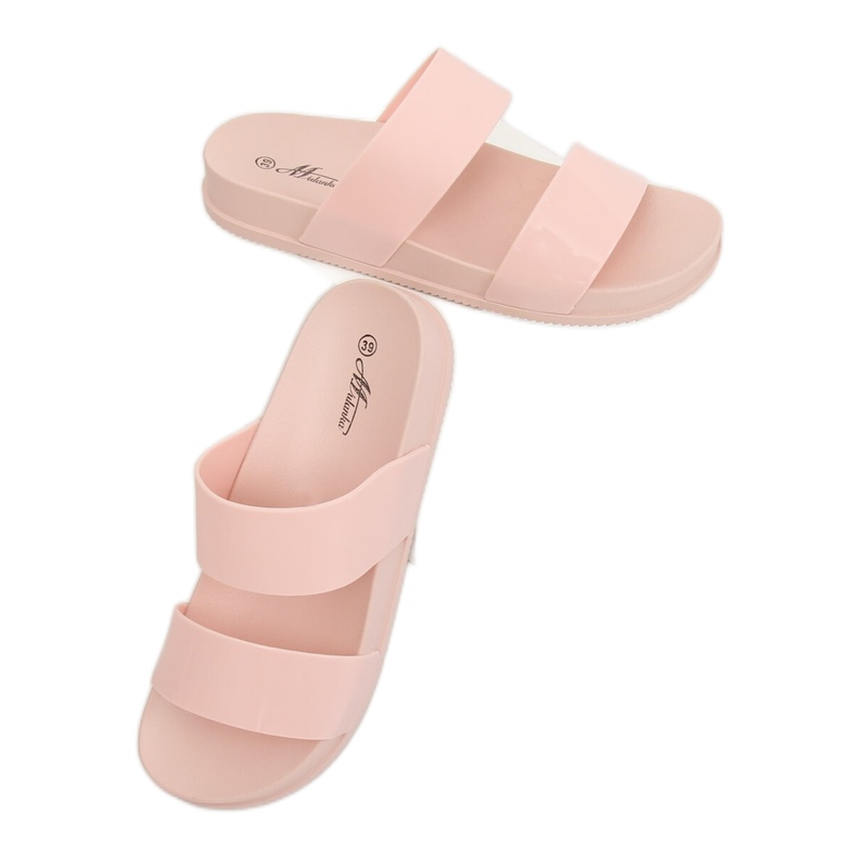 Rózsaszín női rózsaszín papucs TS-23 Pink 1