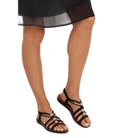 Fekete női szandál FC19-Q33 Fekete 2