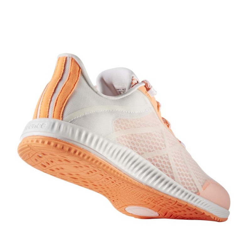 Adidas Gymbreaker Bounce W BB0983 edzőcipő fehér narancssárga 1