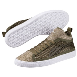Puma Basket Classic Netfit M 364249 03 zöld 1