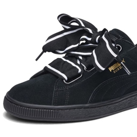 Puma Suede Heart Satin Ii W 364084 01 fekete 2