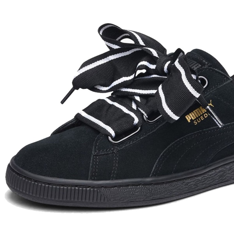 Puma Suede Heart Satin Ii W 364084 01 fekete 2