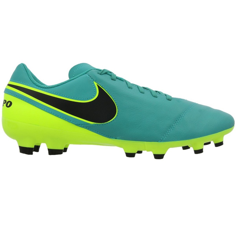 Nike Tiempo Genio Ii Fg M 819213-307 futballcipő fekete kék 1