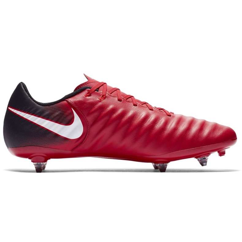 Nike Tiempo Ligera Iv Sg M 897745-616 futballcipő piros piros 1