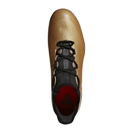 Adidas X Tango 17.3 Tf M CP9135 futballcipő sokszínű aranysárga 2