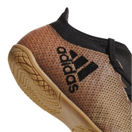 Beltéri cipő adidas X Tango 17.3 In Jr CP9033 fekete aranysárga 2