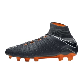 Nike Hypervenom Phantom 3 Elite Df Fg M AH7270-081 futballcipő szürke szürke 1