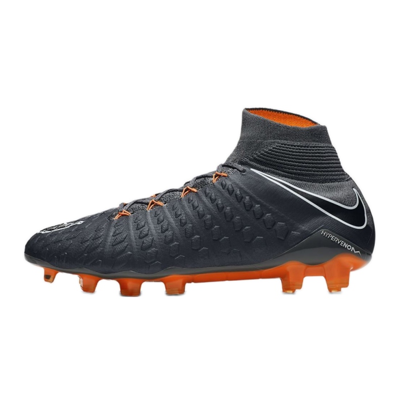 Nike Hypervenom Phantom 3 Elite Df Fg M AH7270-081 futballcipő szürke szürke 1