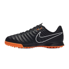 Nike LegendX Academy Tf Jr AH7259-080 futballcipő fekete fekete 1 Nike LegendX Academy Tf Jr AH7259-080 futballcipő fekete fekete 1