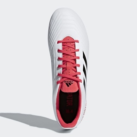 Adidas Predator 18.4 FxG M CM7669 futballcipő sokszínű fehér 2