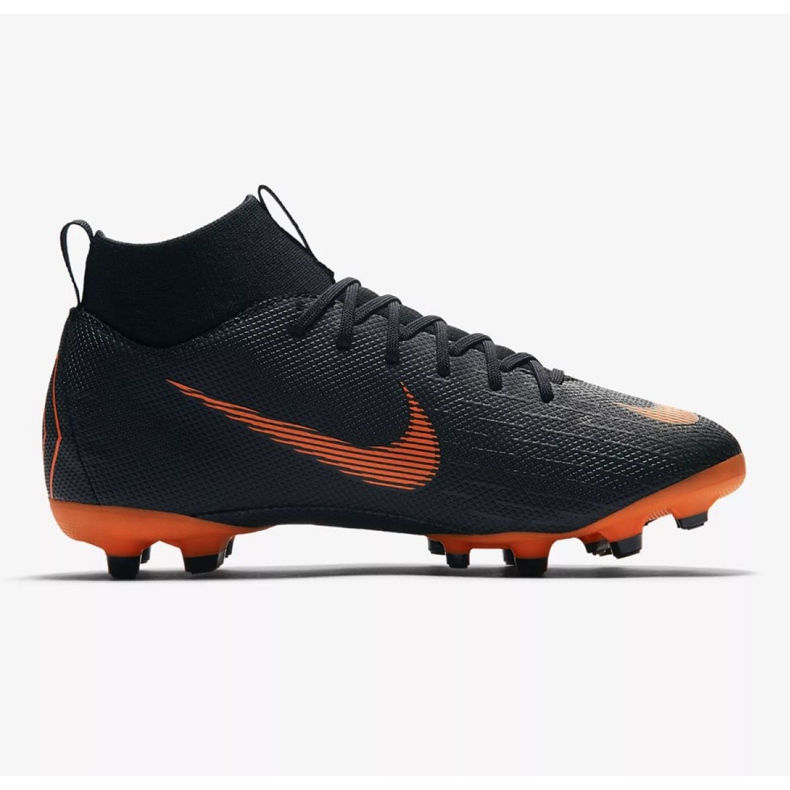 Nike Mercurial Superfly 6 Academy Gs Mg Jr AH7337-081 futballcipő fekete fekete 1