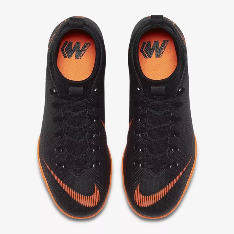 Beltéri cipő Nike Mercurial SuperflyX 6 Academy Gs Ic Jr AH7343-081 narancssárga fekete 2