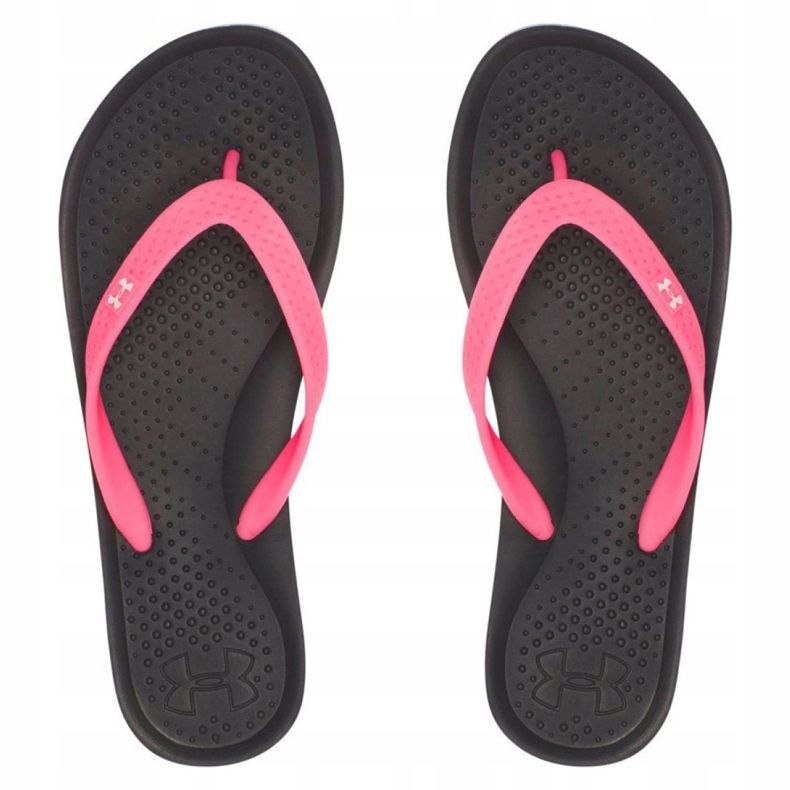 Under Armour Atlantic Dune W 1252540-006 papucs fekete rózsaszín 1
