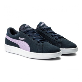 Puma Smash v2 Ribbon Jr 366003 03 sötétkék 1