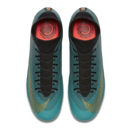 Nike Mercurial Superfly 6 Academy M CR7 Mg AJ3541-390 futballcipő kék kék 2