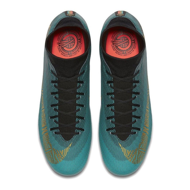 Nike Mercurial Superfly 6 Academy M CR7 Mg AJ3541-390 futballcipő kék kék 2