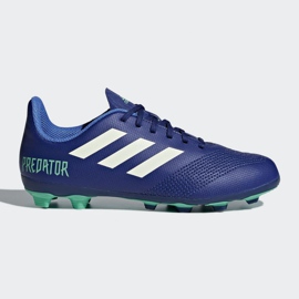 Adidas Predator 18.4 FxG Junior CP9242 futballcipő sokszínű kék 1