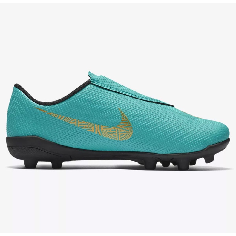 Nike Mercurial Vapor 12 Club Ps V CR7 Mg Jr AJ3096-390 futballcipő kék kék 1