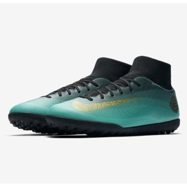 Nike Mercurialx 6 Club CR7 Tf AJ3570-390 focicipő kék kék 2