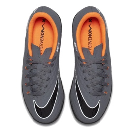 Nike Hypervenom PhantomX 3 Academy Tf Jr AH7294-081-S futballcipő szürke szürke 2