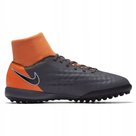 Nike Magista Obrax 2 Academy Df Tf Jr AH7318-080-S futballcipő szürke szürke 1