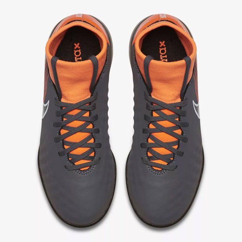 Nike Magista Obrax 2 Academy Df Tf Jr AH7318-080-S futballcipő szürke szürke 2