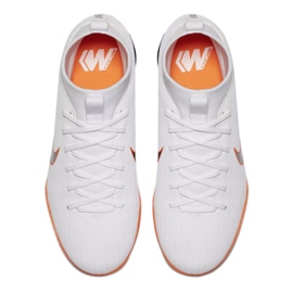 Nike Mercurial SuperflyX 6 Academy Gs Tf Jr AH7344-107 futballcipő fehér fehér 1 Nike Mercurial SuperflyX 6 Academy Gs Tf Jr AH7344-107 futballcipő fehér fehér 1