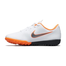 Nike Mercurial VaporX 12 Academy Tf Jr AH7353-107 futballcipő sokszínű fehér 2