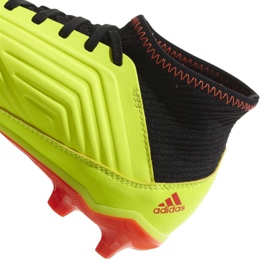 Adidas Preadtor 18.3 Fg Jr DB2319 futballcipő sokszínű sárga 2