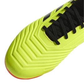Adidas Preadtor 18.3 Fg Jr DB2319 futballcipő sokszínű sárga 3