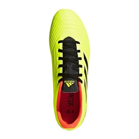 Adidas Predator 18.4 FxG M DB2005 futballcipő sokszínű sárga 2