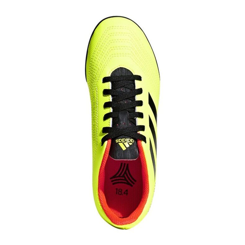 Adidas Predator Tango 18.4 Tf Jr DB2340 futballcipő sárga sárga 1