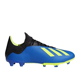 Adidas X 18.3 Fg M DA9335 futballcipő sokszínű kék 1