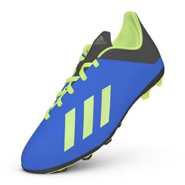 Adidas X 18.4 FxG Jr DB2419 futballcipő sokszínű kék 1 Adidas X 18.4 FxG Jr DB2419 futballcipő sokszínű kék 1