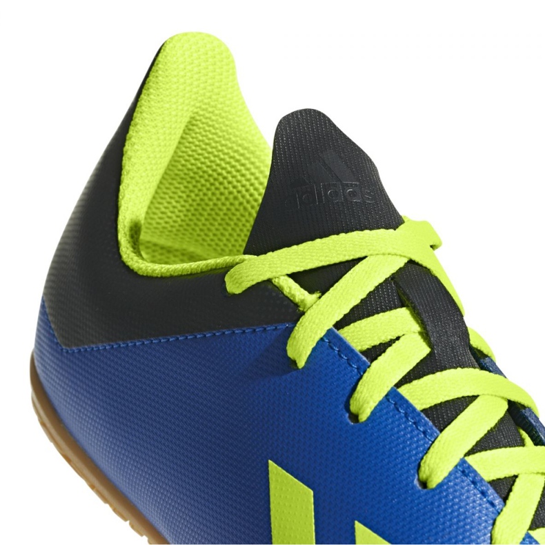 Adidas X Tango 18.4 In Jr DB2431 futballcipő sötétkék sötétkék 2