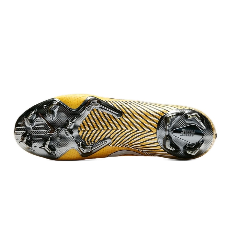 Nike Merurial Vapor 12 Elite Neymar Fg M AO3126-710 futballcipő sárga sárga 2