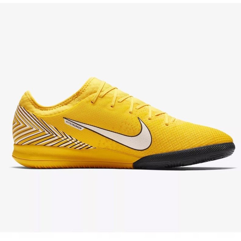 Nike Mercurial Vapor 12 Neymar Pro Ic M AO4496-710 futballcipő sokszínű sárga 1